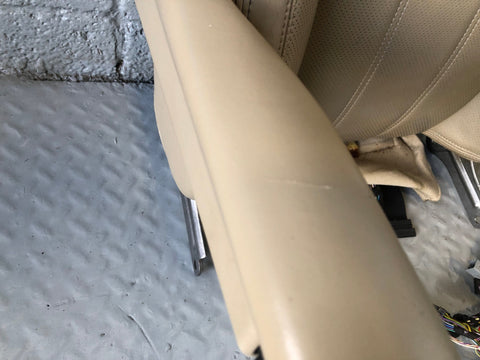 Range Rover L405 Seat Back Front Near Side Left Leather Almond 2013 to 2017
