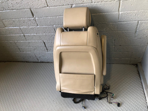 Range Rover L405 Seat Back Front Near Side Left Leather Almond 2013 to 2017