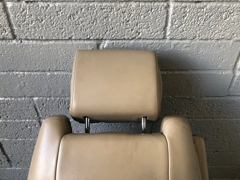 Range Rover L405 Seat Back Front Near Side Left Leather Almond 2013 to 2017