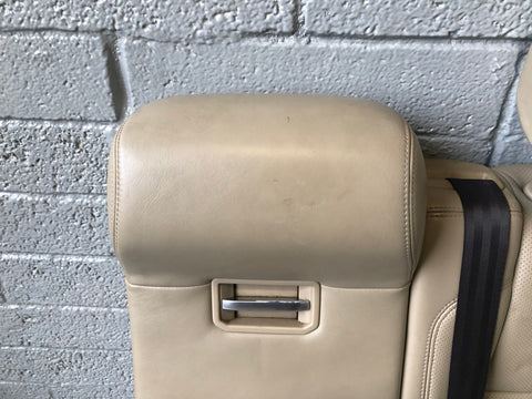 Range Rover L405 Seat Back Rear Near Side Centre Leather Almond 2013 to 2017