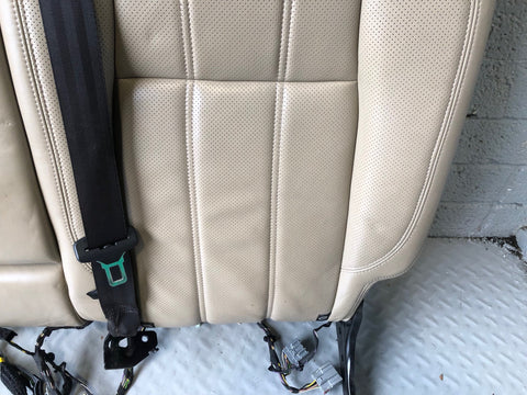 Range Rover L405 Seat Back Rear Near Side Centre Leather Almond 2013 to 2017