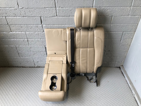 Range Rover L405 Seat Back Rear Near Side Centre Leather Almond 2013 to 2017