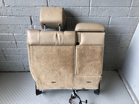 Range Rover L405 Seat Back Rear Near Side Centre Leather Almond 2013 to 2017