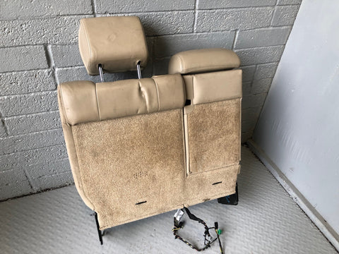 Range Rover L405 Seat Back Rear Near Side Centre Leather Almond 2013 to 2017