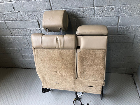 Range Rover L405 Seat Back Rear Near Side Centre Leather Almond 2013 to 2017