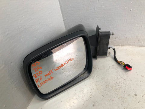 Discovery 4 Mirror Near Side Left Santorini Black Land Rover 2009 to 2014 L10046