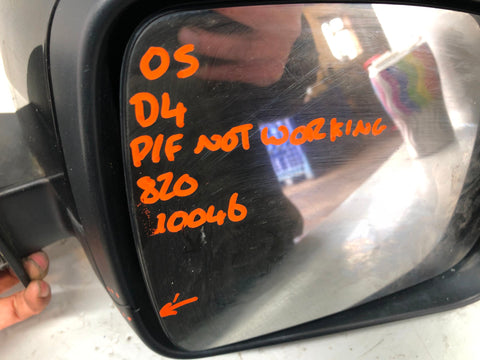 Discovery 4 Mirror Off Side Right Santorini Black Land Rover 2009 to 2014 L10046