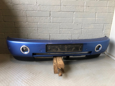 Range Rover L322 Front Bumper in Monte Carlo Blue 2002 to 2006 R31075
