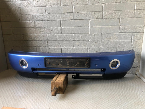 Range Rover L322 Front Bumper in Monte Carlo Blue 2002 to 2006 R31075