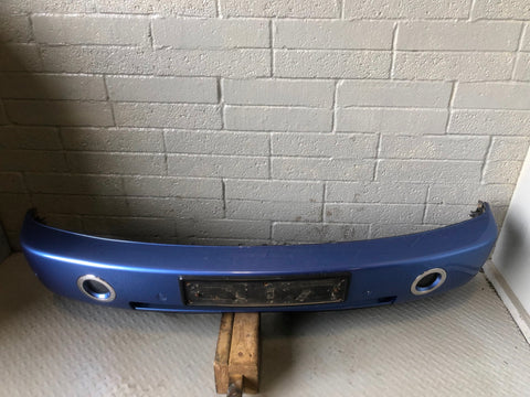Range Rover L322 Front Bumper in Monte Carlo Blue 2002 to 2006 R31075