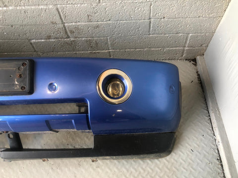 Range Rover L322 Front Bumper in Monte Carlo Blue 2002 to 2006 R31075