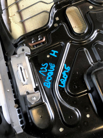 Range Rover Evoque Seat Base Front Near Side Leather Ivory L538 2011 to 2015