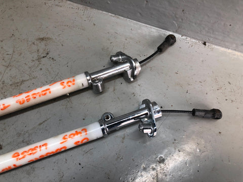 Range Rover L405 Lower Tailgate Boot Stays Retractable Pair CPLA-402A07-AC