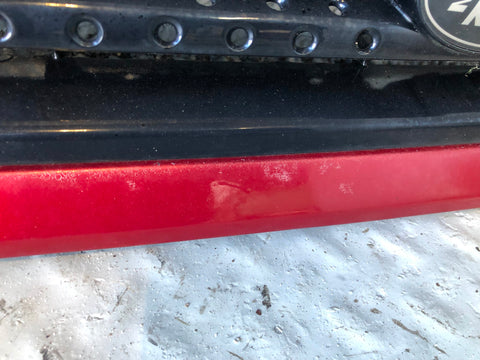 Range Rover P38 Front Grille Black with Rioja Red LRC 601 Trim 1994 to 2002