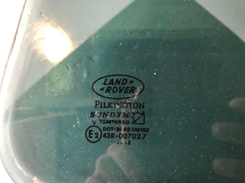 Freelander 1 Glass Panel Rear 5 Off Side Door Quarter Tinted 1998 to 2006