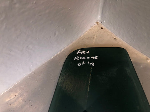 Freelander 1 Glass Panel Rear 5 Off Side Door Quarter Tinted 1998 to 2006