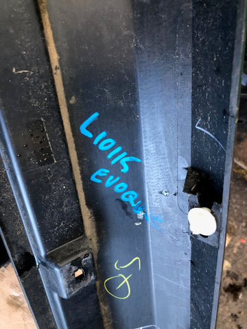 Range Rover Evoque Sill Trim Covers Pair Black L538 2011 to 2018 L10115