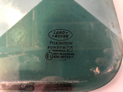 Freelander 1 Glass Panel Rear 5 Near Side Door Quarter Tinted 1998 to 2006