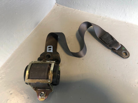 Freelander 1 Seat Belt Off Side Front in Grey 5 Door Land Rover 1998 to 2006