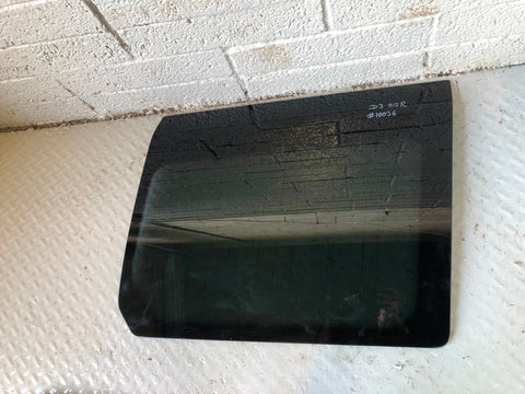 Discovery 3 Window Glass Panel Off Side Rear Land Rover 2004 to 2009