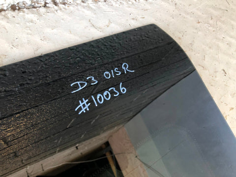 Discovery 3 Window Glass Panel Off Side Rear Land Rover 2004 to 2009