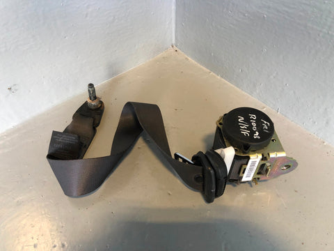 Freelander 1 Seat Belt Near Side Front in Grey 5 Door Land Rover 1998 to 2006