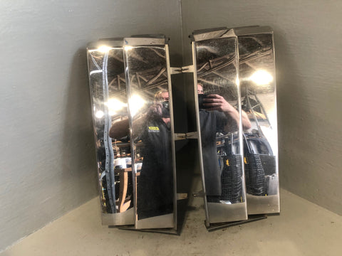 Range Rover L322 Wing Side Grille Vents Chrome Pair 2002 to 2013 R31075