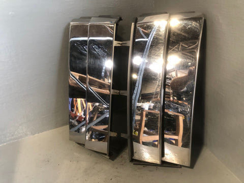 Range Rover L322 Wing Side Grille Vents Chrome Pair 2002 to 2013 R31075
