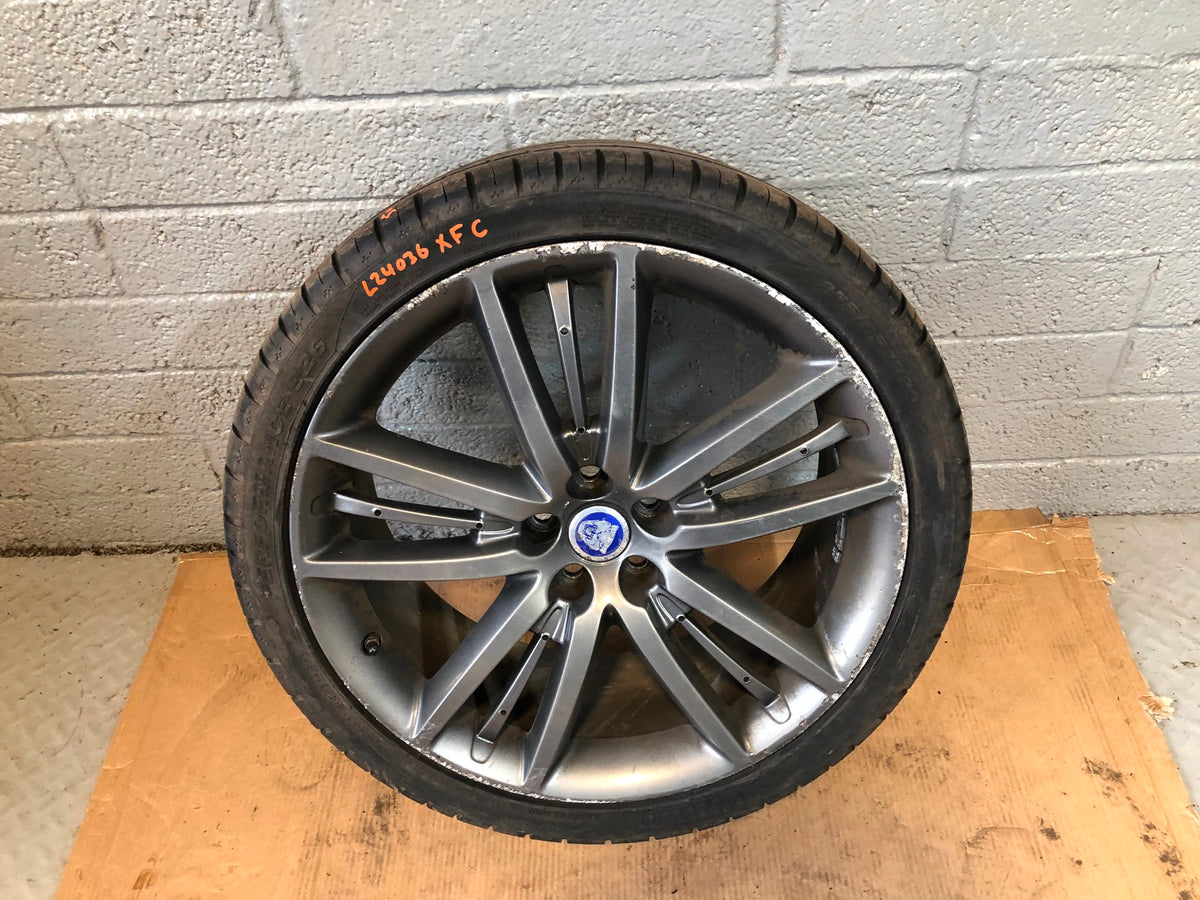 Jaguar XF Alloy Wheel and Tyre 20" Single 255/35ZR20 X250 2008 to 2015 L24036C