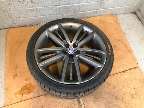 Jaguar XF Alloy Wheel and Tyre 20" Single 255/35ZR20 X250 2008 to 2015 L24036C