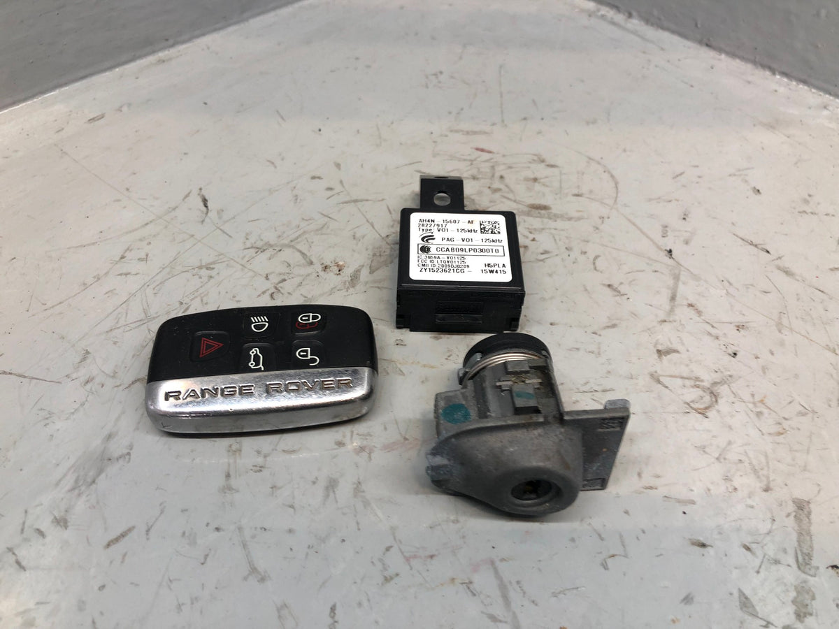 Range Rover Evoque Key Remote and Blade with Door Lock 2016 to 2018 L10115