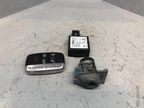 Range Rover Evoque Key Remote and Blade with Door Lock 2016 to 2018 L10115