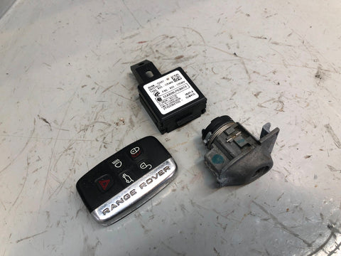 Range Rover Evoque Key Remote and Blade with Door Lock 2016 to 2018 L10115