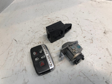 Range Rover Evoque Key Remote and Blade with Door Lock 2016 to 2018 L10115