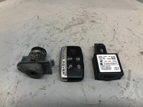 Range Rover Evoque Key Remote and Blade with Door Lock 2016 to 2018 L10115