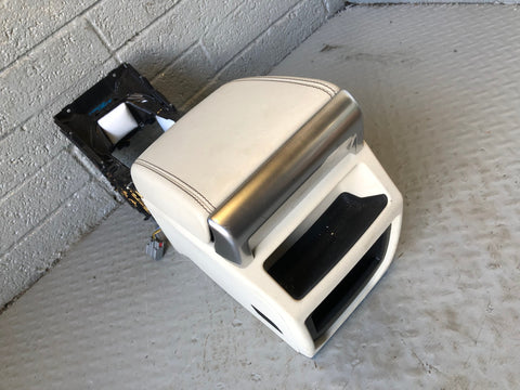 Range Rover Evoque Centre Console Ivory White Arm Rest Leather L538 L02095