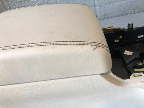 Range Rover Evoque Centre Console Ivory White Arm Rest Leather L538 L02095