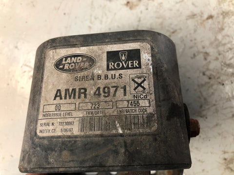 Range Rover P38 Alarm Siren Speaker AMR4971 1994 to 2002