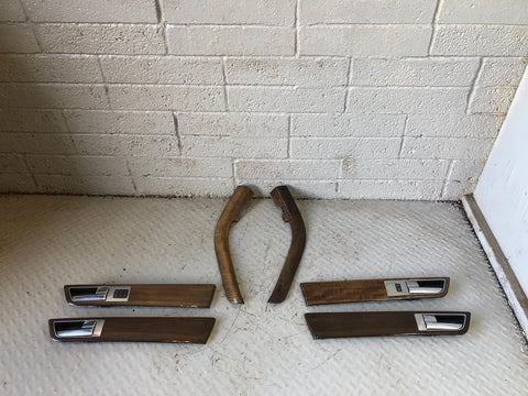 Range Rover Sport 6 Piece Trim Door Kit Dark Wood Facelift L320 L31036