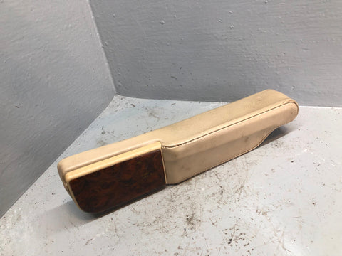 Range Rover P38 Passenger Seat Armrest Lightstone Beige Near Side 1994 to 2002