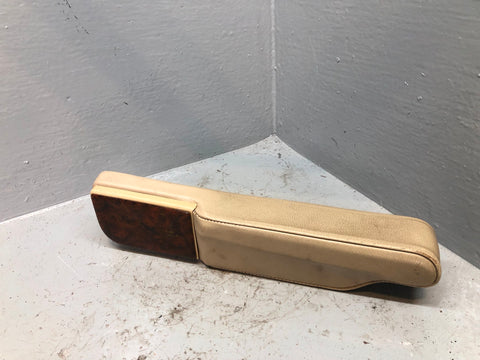 Range Rover P38 Passenger Seat Armrest Lightstone Beige Near Side 1994 to 2002