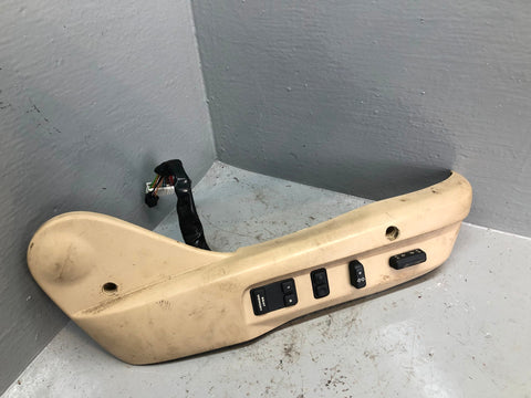 Range Rover P38 Seat Valance with Switches Lightstone Off Side Right BTR9020