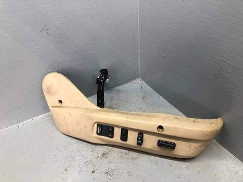 Range Rover P38 Seat Valance with Switches Lightstone Off Side Right BTR9020