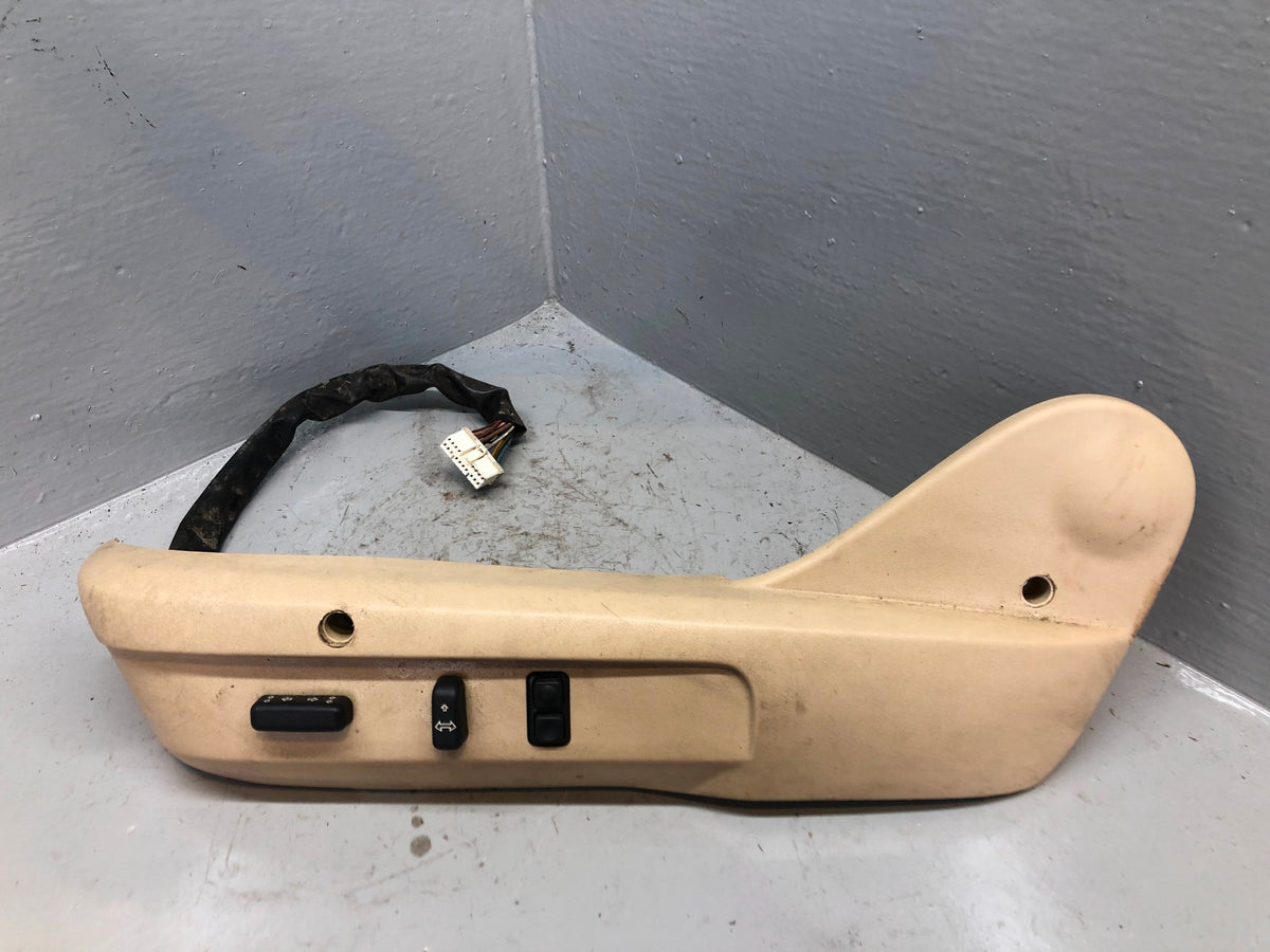 Range Rover P38 Seat Valance with Switches Lightstone Near Side Left BTR9023