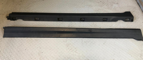 Freelander 2 Sill Cover Trims Pair Land Rover 2006 to 2011 Black Plastic R30125