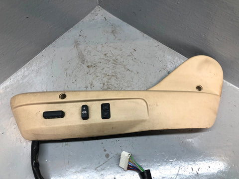 Range Rover P38 Seat Valance with Switches Lightstone Near Side Left BTR9023