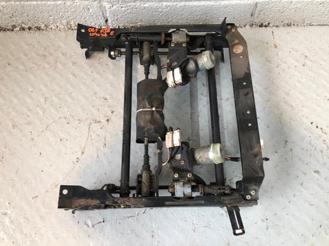 Range Rover P38 Seat Frame Base Off Side Front with Motors 1994 to 2002