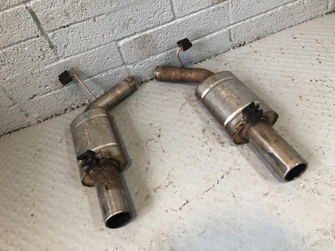 Range Rover P38 Exhausts Janspeed Stainless Steel Pair 4.0 4.6 V8 1994 to 1998