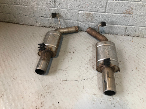 Range Rover P38 Exhausts Janspeed Stainless Steel Pair 4.0 4.6 V8 1994 to 1998