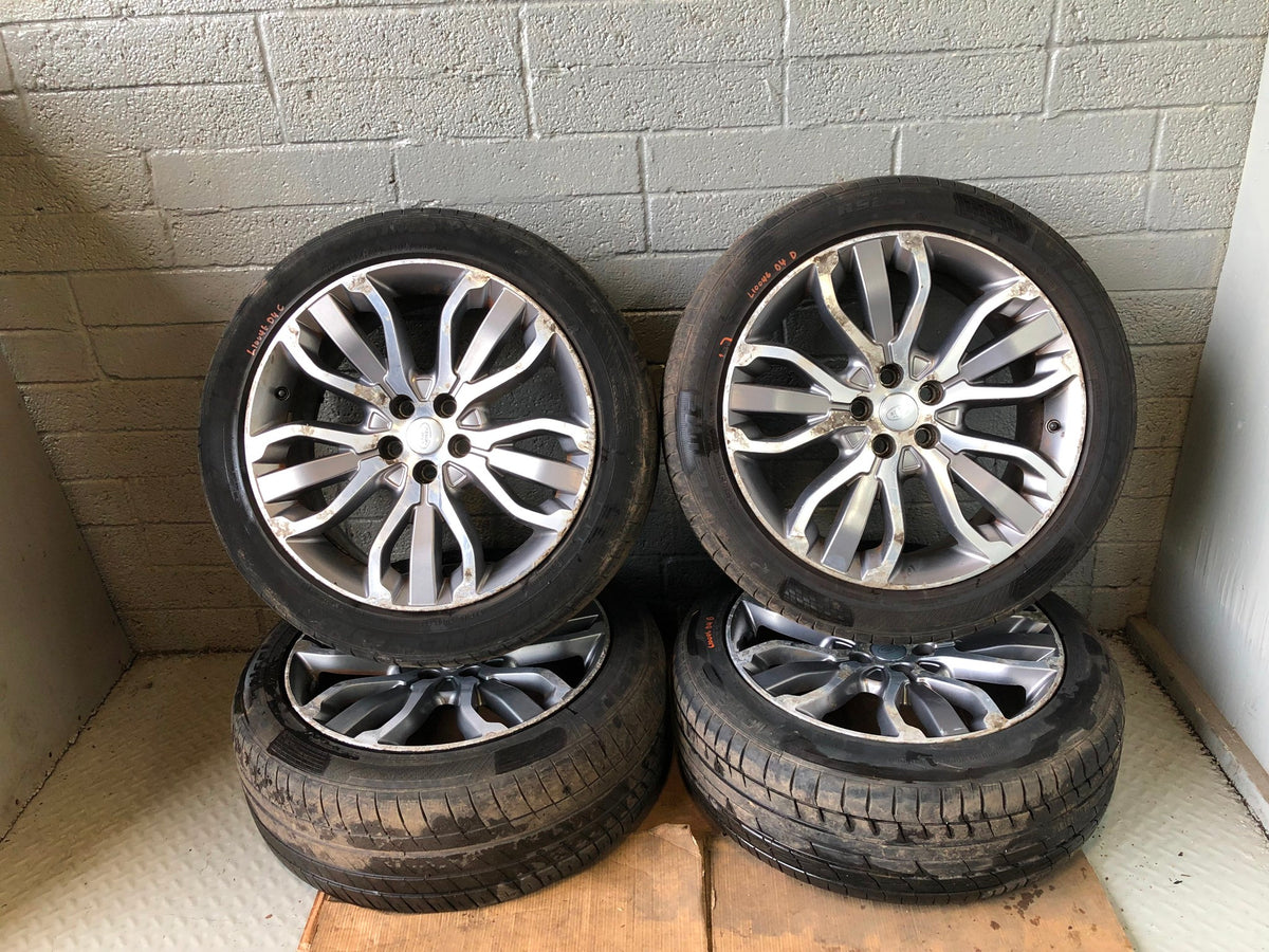 Range Rover Sport Alloy Wheels with Tyres 4 x 21" 275/45ZR21 L494 L10046